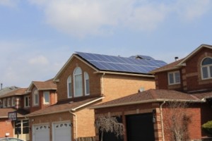 System with Normal Solar Panels, Mississauga ON